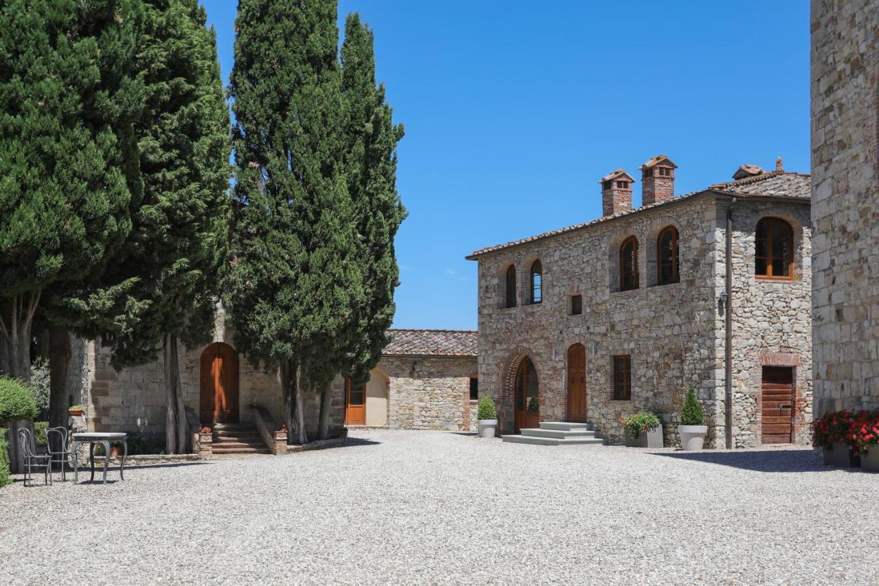 Castello La Leccia Villa Castellina in Chianti Bagian luar foto