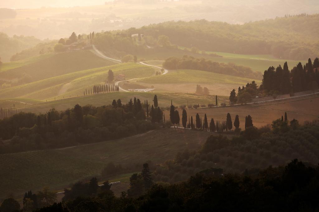 Castello La Leccia Villa Castellina in Chianti Bagian luar foto