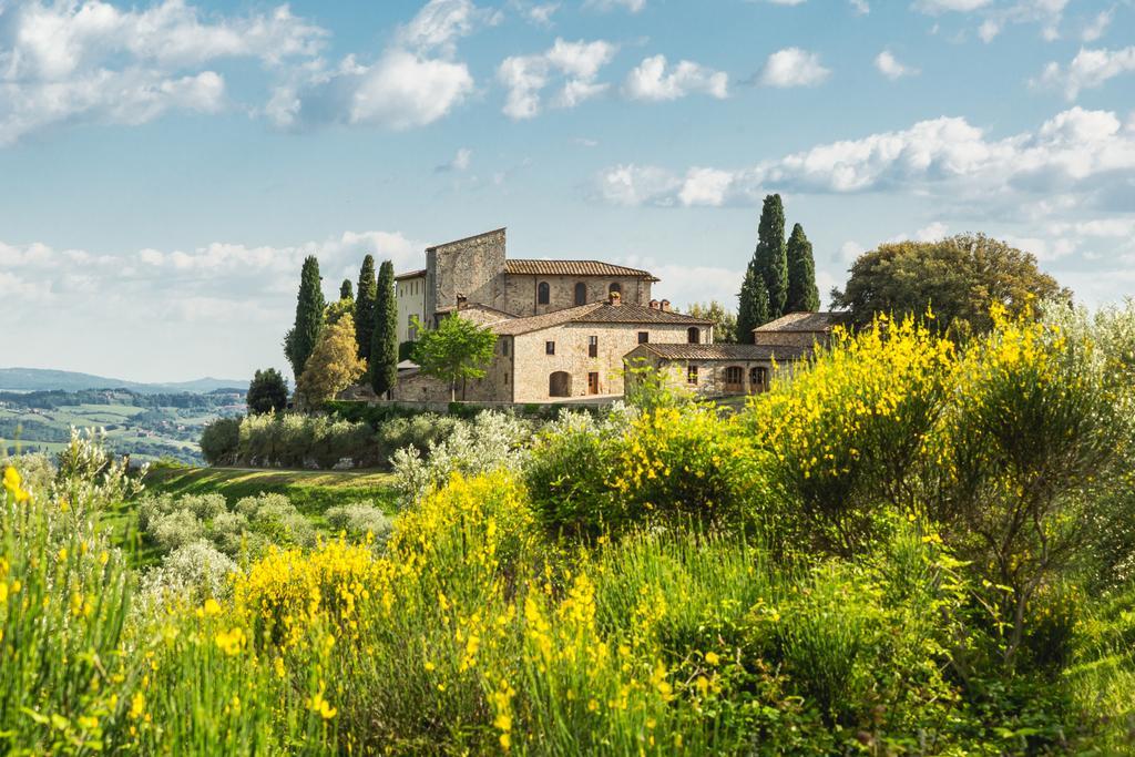 Castello La Leccia Villa Castellina in Chianti Bagian luar foto
