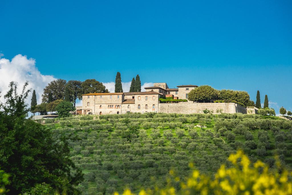 Castello La Leccia Villa Castellina in Chianti Bagian luar foto