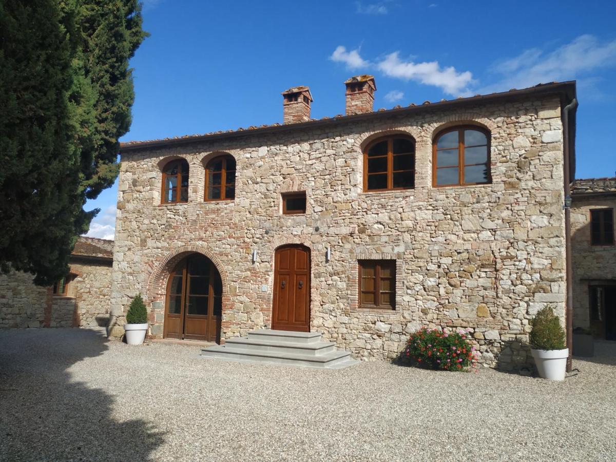 Castello La Leccia Villa Castellina in Chianti Bagian luar foto