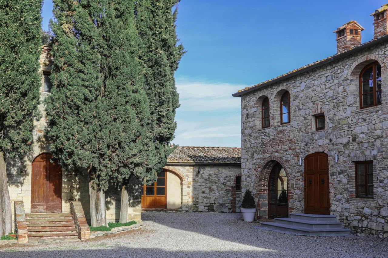 Castello La Leccia Villa Castellina in Chianti Bagian luar foto